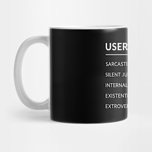 USER SETTINGS Mug